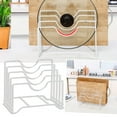 thumbnail image 1 of Locker Shelf Pot Lid Organizer Cutting Board Holder Kitchen Dish Plate Storage Organizer and Drying Rack Bakeware Pot Lid Rack Holder Organizer, Kitchen Essentials Clearance Sale, 1 of 5