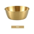 thumbnail image 1 of Mixing Bowls Korean Style 304 Stainless Steel Rice Bowl Gold with Handle Hot and Cold Bowl Cooking Snack Bowl Western Restaurant Seasoning Bowl Gold C, Kitchen Essentials Clearance Sale, 1 of 6