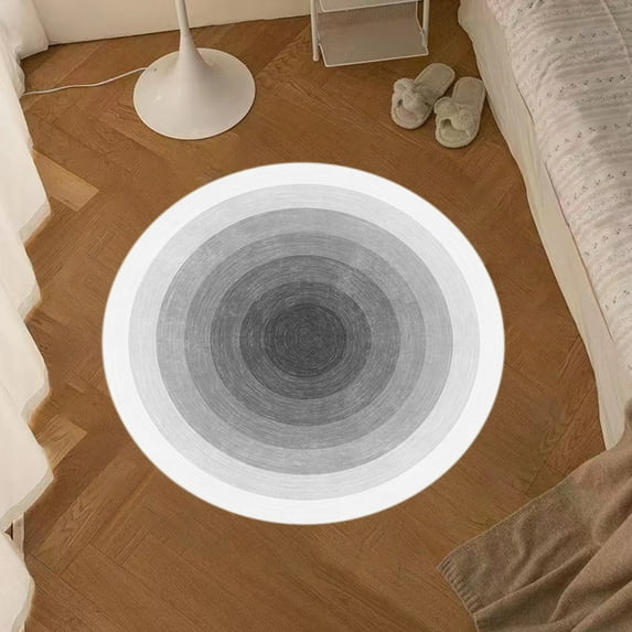 Rugs for Living Room, InsCrazy Round Carpet Living Room Cream Wind Sofa Coffee Table Bedroom Bedside Study Soundproof Floor Cushion