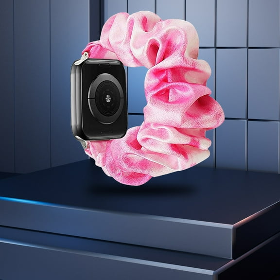 Smart Watch Bands for Women, InsCrazy Hairband Strap Watch Bands Universal 42/44/45/49mm Interface Stretchy Reusable Bands for The Latest Models 1-8 Generations and Other All Models