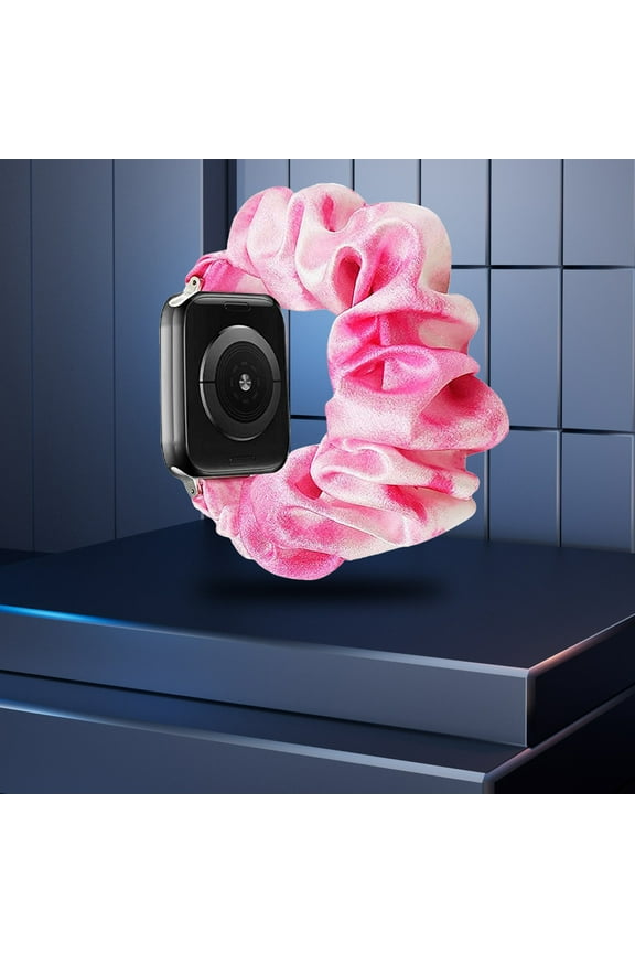 Smart Watch Bands for Women, InsCrazy Hairband Strap Watch Bands Universal 42/44/45/49mm Interface Stretchy Reusable Bands for The Latest Models 1-8 Generations and Other All Models