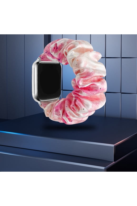 Smart Watch Bands for Women, InsCrazy Hairband Strap Watch Bands Universal 42/44/45/49mm Interface Stretchy Reusable Bands for The Latest Models 1-8 Generations and Other All Models