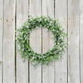 thumbnail image 1 of Spring Wreaths for Front Door, InsCrazy Spring Simulation Plant Flower Wreath Holiday Decoration Flower Wreath, 1 of 6