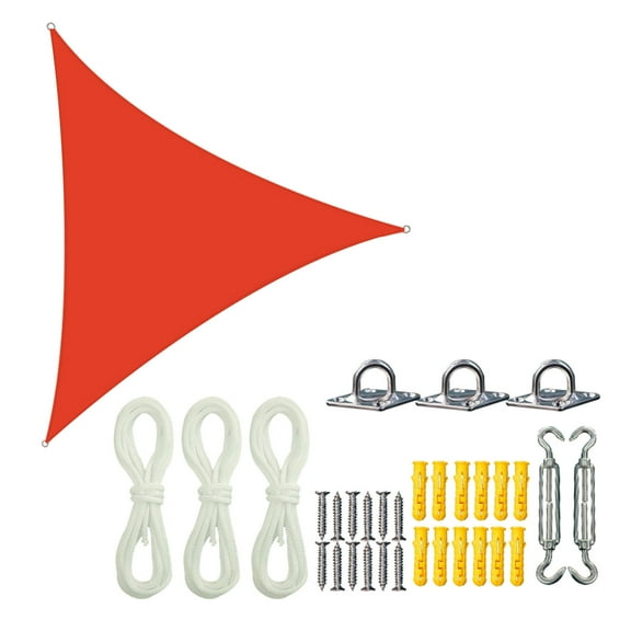 Sun Shade Sails, InsCrazy Sun Shade Outdoor Sunshade Shade Sails Swimming Pool Sun Awning Sunshine Protection Rectangle Shade Sunshine Block 142" x 142"