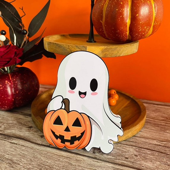 Halloween Deals YZEGDCH Direct Halloween Ghost Decorations Halloween Decorations Scary Ghost for Halloween Decor Indoor Home Mantel Shelf & Tabletop Decor