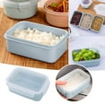 thumbnail image 1 of Flash Deals! Zainafacai Bento Box Simple Refrigerator Preservation Box Small Lunch Box Kitchen Lunch Box Plastic Storage Box Sealed Box for Lunch Kitchen Arrangement Kitchen Gadgets Clearance!, 1 of 9