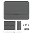 thumbnail image 1 of karymi 15-15.6 Inch Universal Multifunctional Computer Bag Laptop Stand Laptop Liner Bag Portable Computer Stand Laptop Storage Bag Bag Gifts for Men School Supplies, 1 of 3