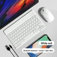 thumbnail image 1 of karymi Bluetooth Keyboard & Mouse Portable BT Wireless Keyboard & Mouse for Android PC Tablet up to 90% off Home Decor Summer, 1 of 5