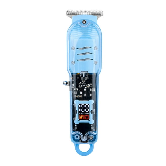 karymi Digital Transparent Body Retro Oil Head Hair Clippers Hair Clippers for Men Gifts for Him Barber Accessories Apartment Essentials School Supplies up to 90% off