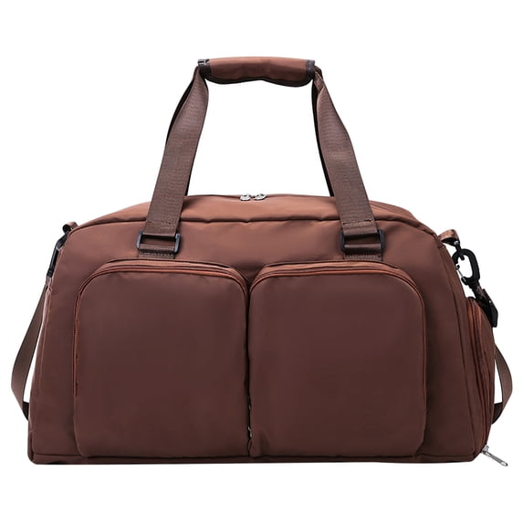 karymi Duffle Bag with Shoes Compartment for Men Women Waterproofs Large Capacity Cloth Overnight Weekenders Bag for Traveling Patio Decor Housewarming Gifts