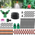 thumbnail image 1 of karymi Irrigation System Kit Drip Kit Garden Timer Tubing Hose Watering Drip Kits up to 70% off up to 70% off, 1 of 8