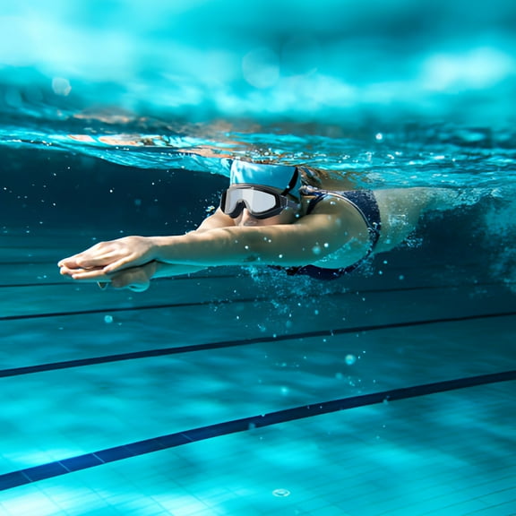 karymi Large Frame Swimming Goggles Gradient Electroplated Silicon Adult Unisex Profession Swimming Goggles Hiking Essentials Sports and Outdoors