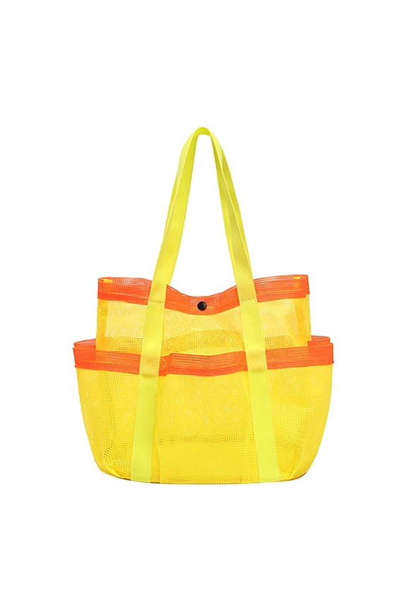 Multi Pocket Capacity Large Portable Swimming Bag Centrifugal Mesh Pocket Beach Swimming Storage Net up to 90% off