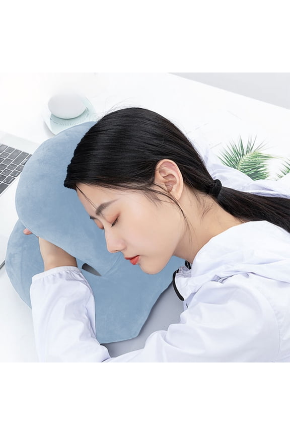 Multifunctional Hollow Desktop Sleeping Pillow Office Lunch Break Pillow Sleeping Nap Pillow The Table Bedroom Decor Summer