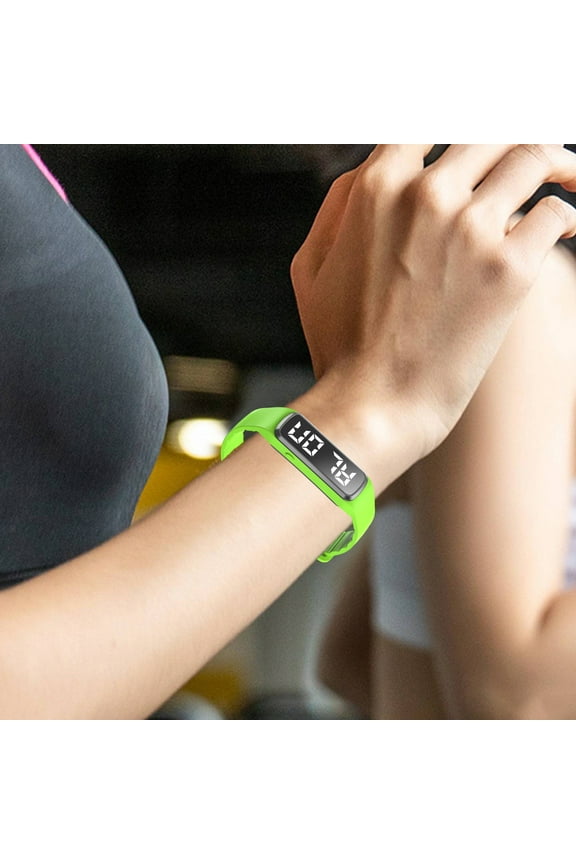 Outdoor Sports Multifunctional Bracelet Vibration Alarm Clock Reminder 24 Hours Pedometer Sports Bracelet Dorm Decor Summer up to 70% off