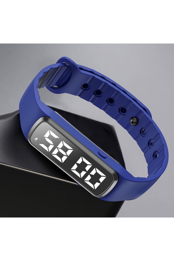 Outdoor Sports Multifunctional Bracelet Vibration Alarm Clock Reminder 24 Hours Pedometer Sports Bracelet Dorm Decor Summer