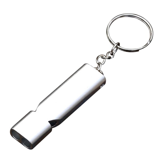 Flash Deals karymi Outdoor Survival Whistle Portable Mountaineering Camping Travel Supplies Life-saving Equipment Double-tube High-frequency Field Life-saving Whistle Clearance Summer Savings