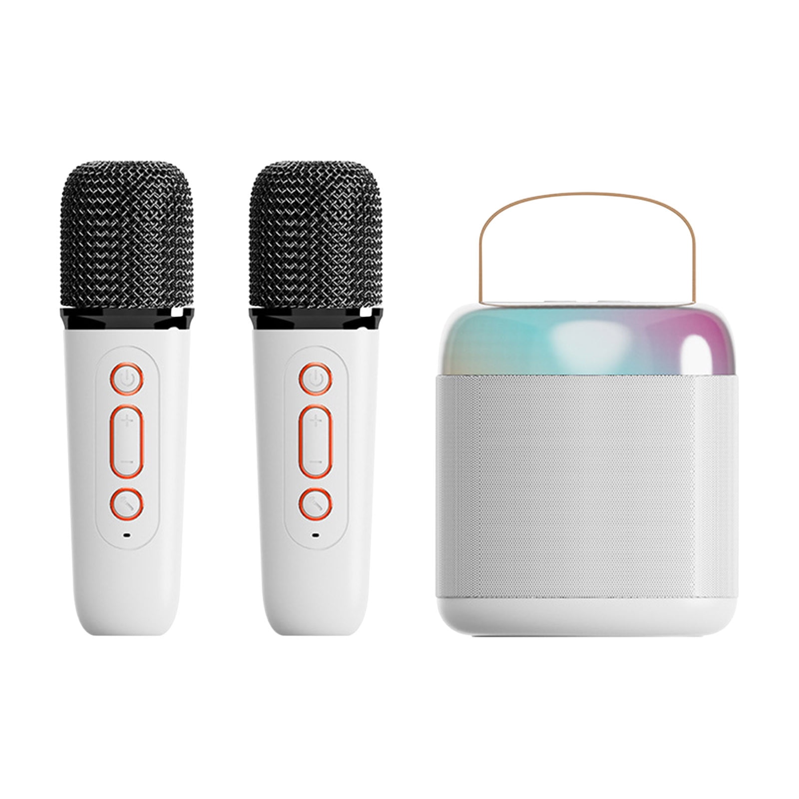 karymi Portable Home Bluetooth Speaker, Wireless Karaoke Sound Microphone, Outdoor Singing, Small Home Ktv Birthday Gifts Holiday Gifts Dorm Decor