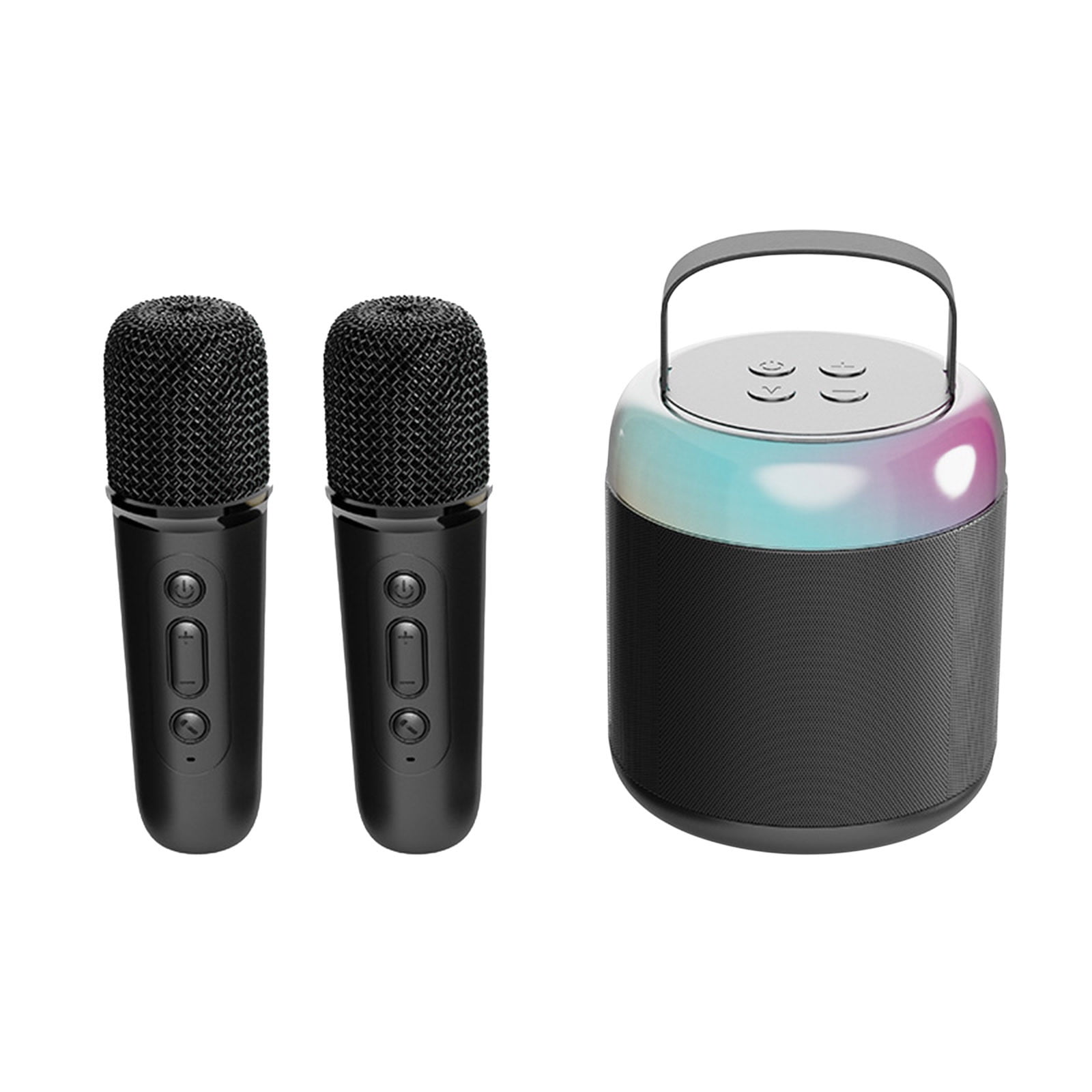karymi Portable Home Bluetooth Speaker, Wireless Karaoke Sound Microphone, Outdoor Singing, Small Home Ktv Room Decor Birthday Gifts