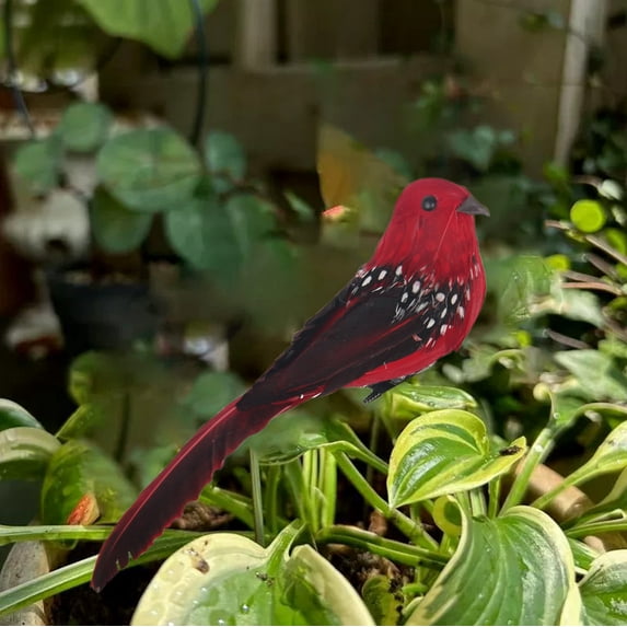 Big Savings karymi Simulated Bird Cute Artificial Bird Ornaments Outdoor Garden Decoration Bird Patio Decoration Hanging Decor Holiday Gifts Clearance Sales Clearance