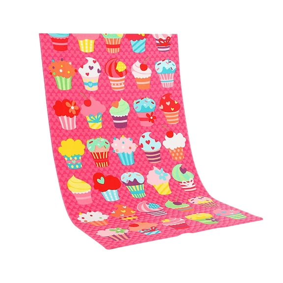 Big Savings karymi Super-absorbent Active Print Beach Towel - for Swimming QuickDrying and Patterns Fine Fiber Beach Towel - for Swimming Sports And-Drying The Big Save Outdoor and Garden