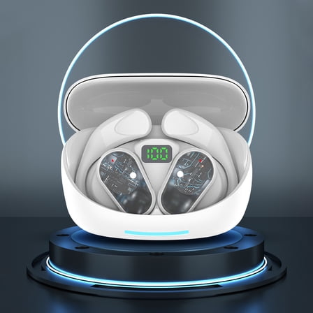 karymi Wireless Bluetooth Earphones 5.3 Intelligent Digital Display Business High-end Earphones Housewarming Gifts up to 70% off Dorm Decor