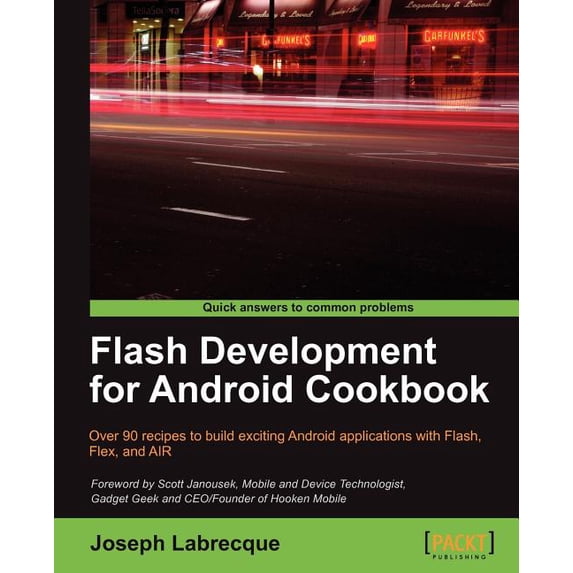 Flash Development for Android Cookbook, (Paperback)