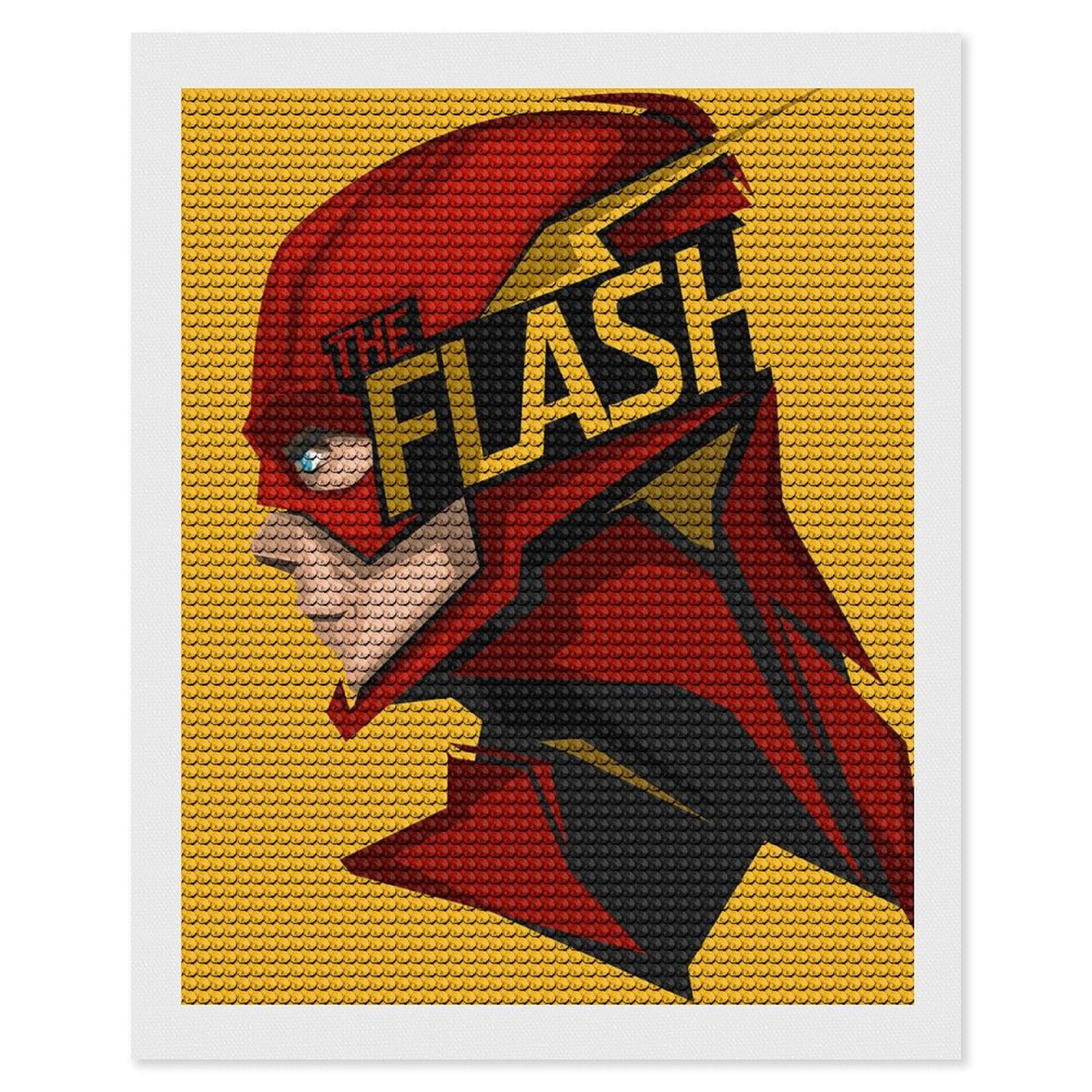 The Flash Diamond Art Painting Kits for Adults, 5D Diamond Art Full ...
