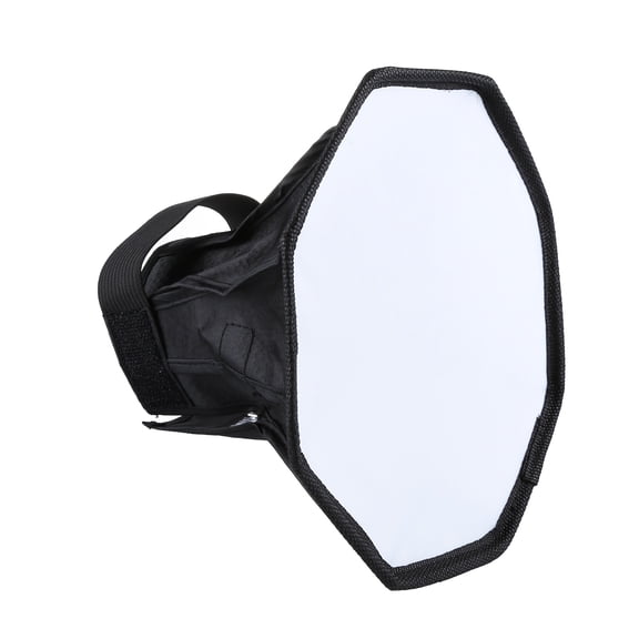Flash Diffuser Light, Portable Camera Flash Softbox 8inch Mini Soft Flash Light Diffuser for Speedlight Macro Jewelry Insect Photography Accessories