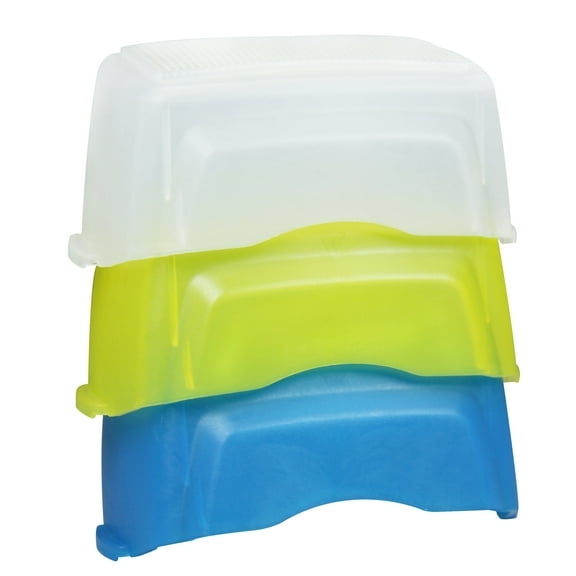 Flash Diffuser for Nikon SB-900 Camera (3 Pack - White Yellow Blue) by Maximalpower