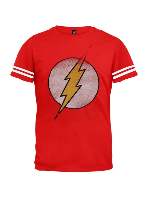 Flash - Distressed Logo Jersey T-Shirt