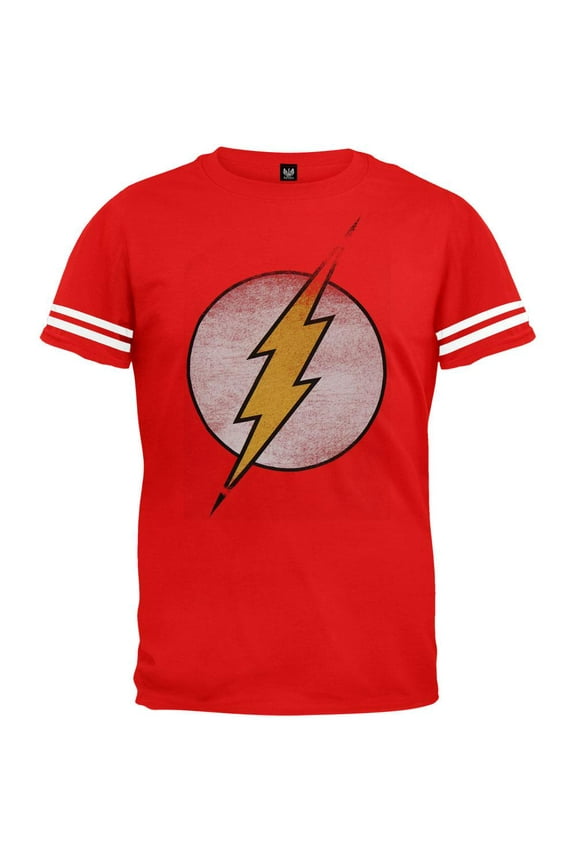 Flash - Distressed Logo Jersey T-Shirt