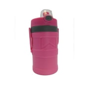 Flash E Sales Wellness Foam Insulated Water Bottle with Carry Handle and Hook 64 oz. - Pink - 64 Oz.