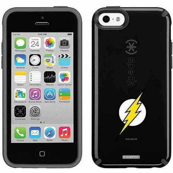 Flash Emblem Design on Apple iPhone 5c CandyShell Case by Speck