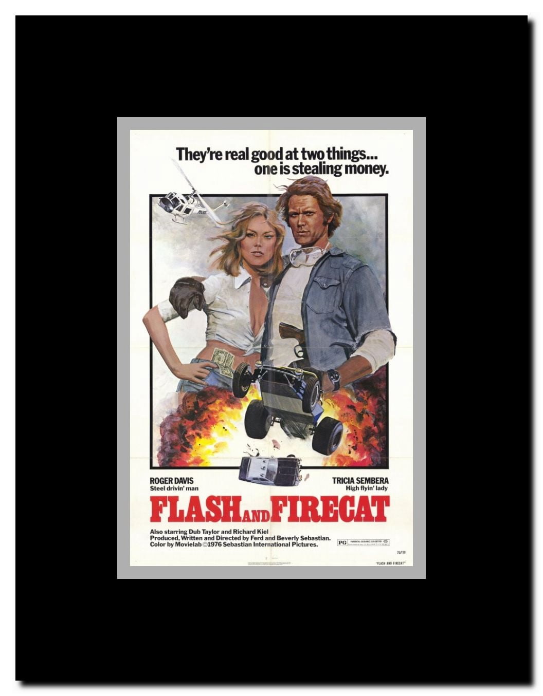 Flash & Firecat Framed Movie Poster
