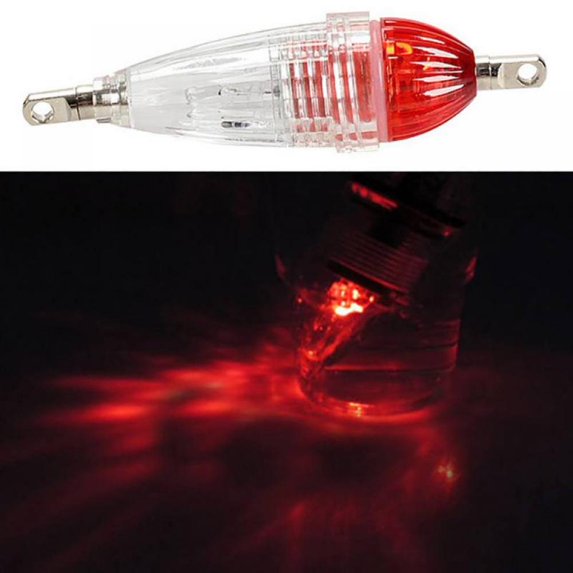 Flash Fishing Light LED Deep Drop Underwater Squid Strobe Bait Lure Lamp Tackle