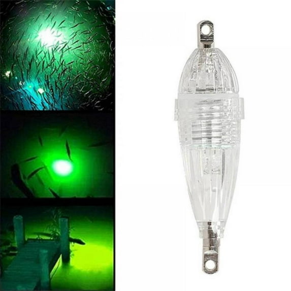 Flash Fishing Light LED Deep Drop Underwater Squid Strobe Bait Lure Lamp Tackle