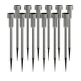 thumbnail image 1 of Flash Furniture 12 Piece Modern Stainless Steel LED Solar Pathway Light, 8 Lumens, 1 of 11