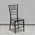 thumbnail image 1 of Flash Furniture 2 Pack HERCULES PREMIUM Series Black Resin Stacking Chiavari Chair, 1 of 14