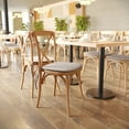thumbnail image 1 of Flash Furniture 2 Pk. HERCULES Series Oak Cross Back Chair with Cushion, 1 of 8