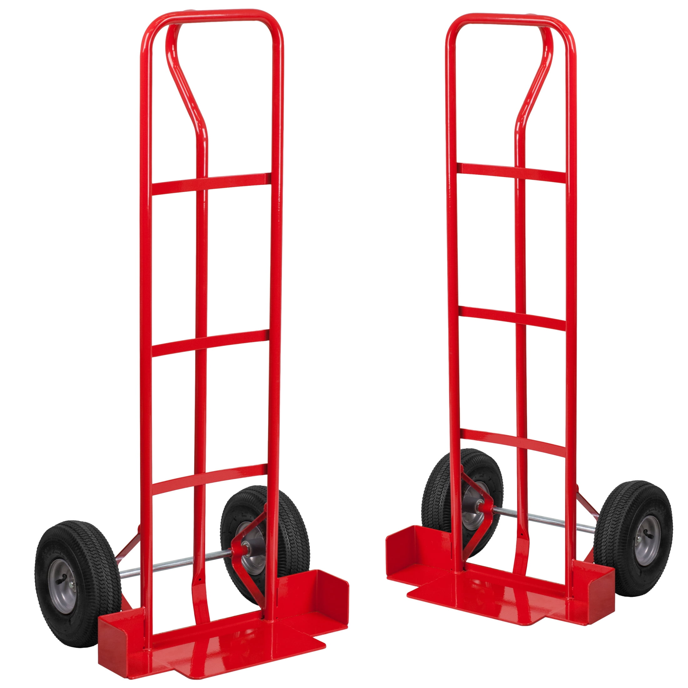Red Heavy Duty Metal Chiavari Stack Chair Dolly Set