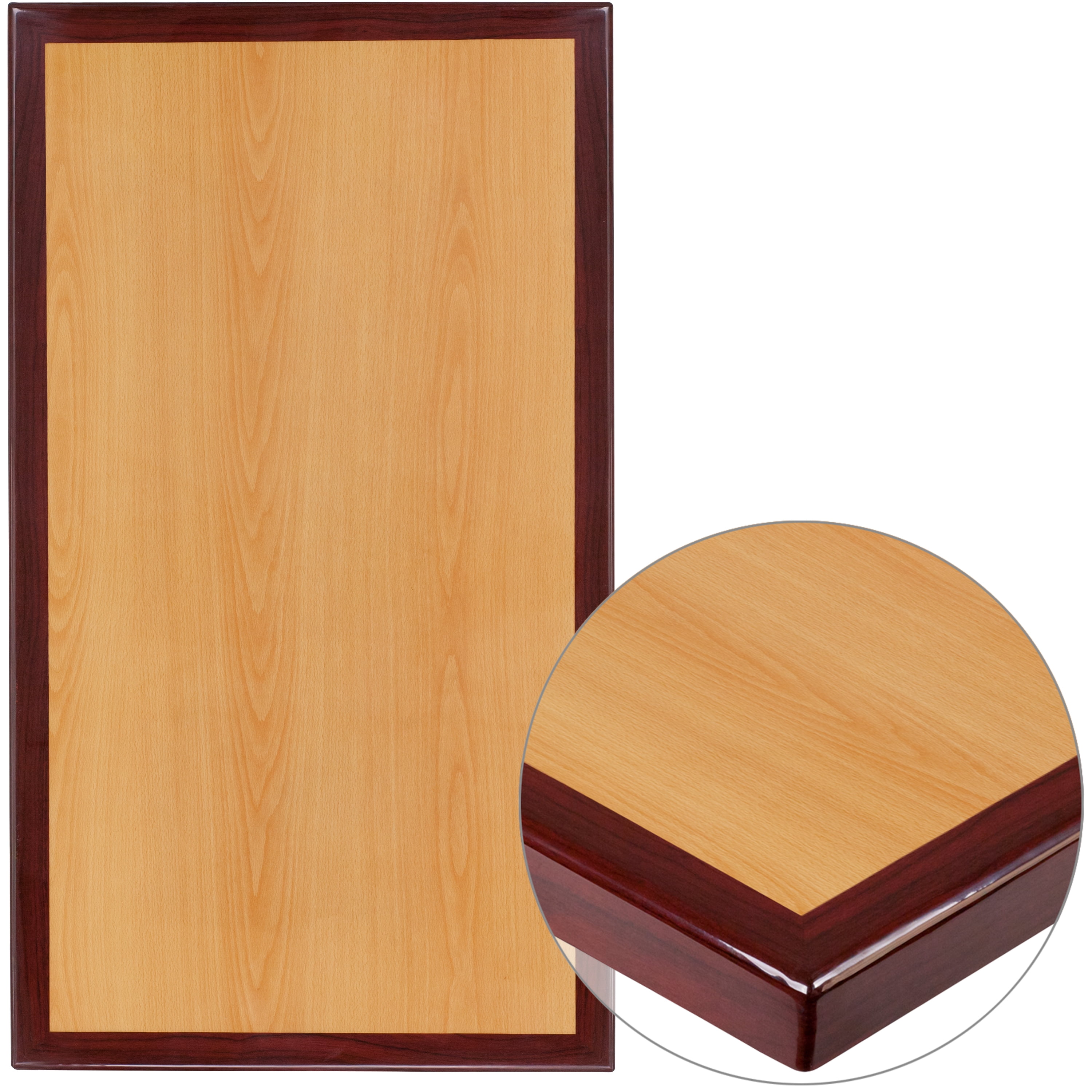 White Oak Tabletops with Breadboard Ends - 2 Thick
