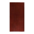 thumbnail image 1 of Flash Furniture 30" x 60" Rectangular High-Gloss Mahogany Resin Table Top with 2" Thick Edge, 1 of 5