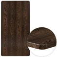 thumbnail image 1 of Flash Furniture 30" x 60" Rectangular Rustic Wood PVC Table Top, 1 of 4