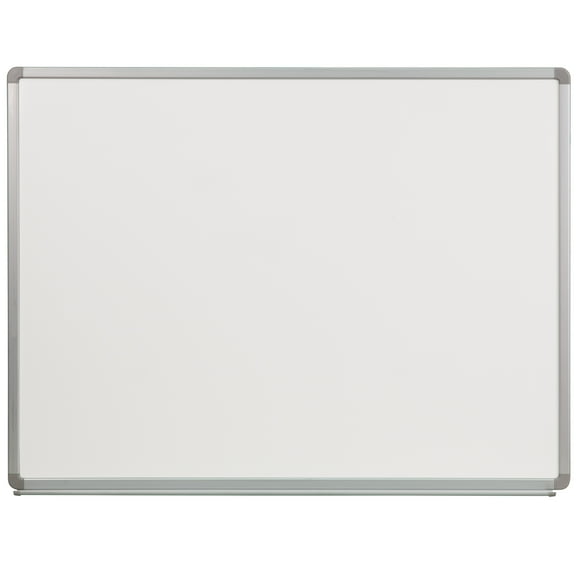 Flash Furniture 4' W x 3' H Porcelain Magnetic Marker Board