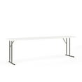 thumbnail image 1 of Flash Furniture 8' Rectangular Plastic Folding Training and Event Table, Black, 1 of 13