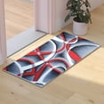thumbnail image 1 of Flash Furniture Atlan Rectangular Contemporary Black, White, Grey, Red Area Rug, 2' x 3', 1 of 7