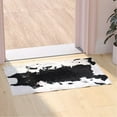 thumbnail image 1 of Flash Furniture Barstow Rectangular Modern White, Black Area Rug, 2' x 3', 1 of 5