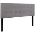 thumbnail image 1 of Flash Furniture Bedford Tufted Upholstered Queen Size Headboard in Light Gray Fabric, 1 of 11