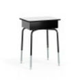 thumbnail image 1 of Flash Furniture Billie Open Front Adjustable Student Desk with Metal Book Box, Gray/Black, 1 of 16